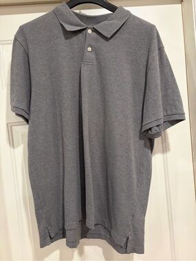 GAP Men's Grey Polo Shirt